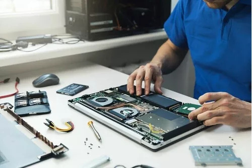Reparación de notebook, cambio de componentes
